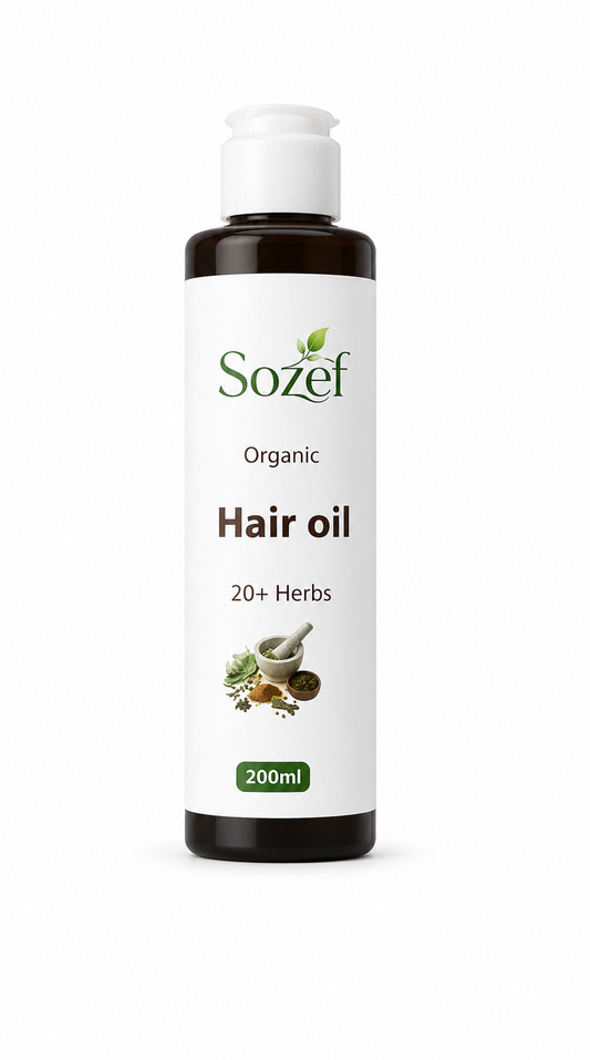 Herbs infused hair oil